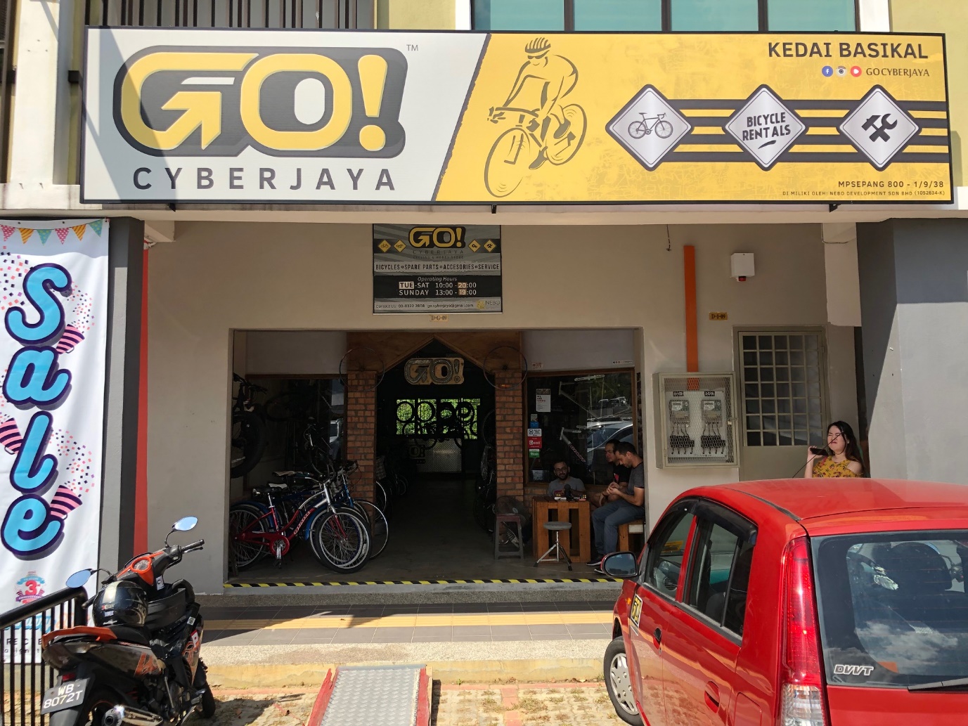 Kedai bicycle sales near me